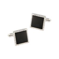 Manschettenknöpfe Herr in Silber Onice 580 ON GEM